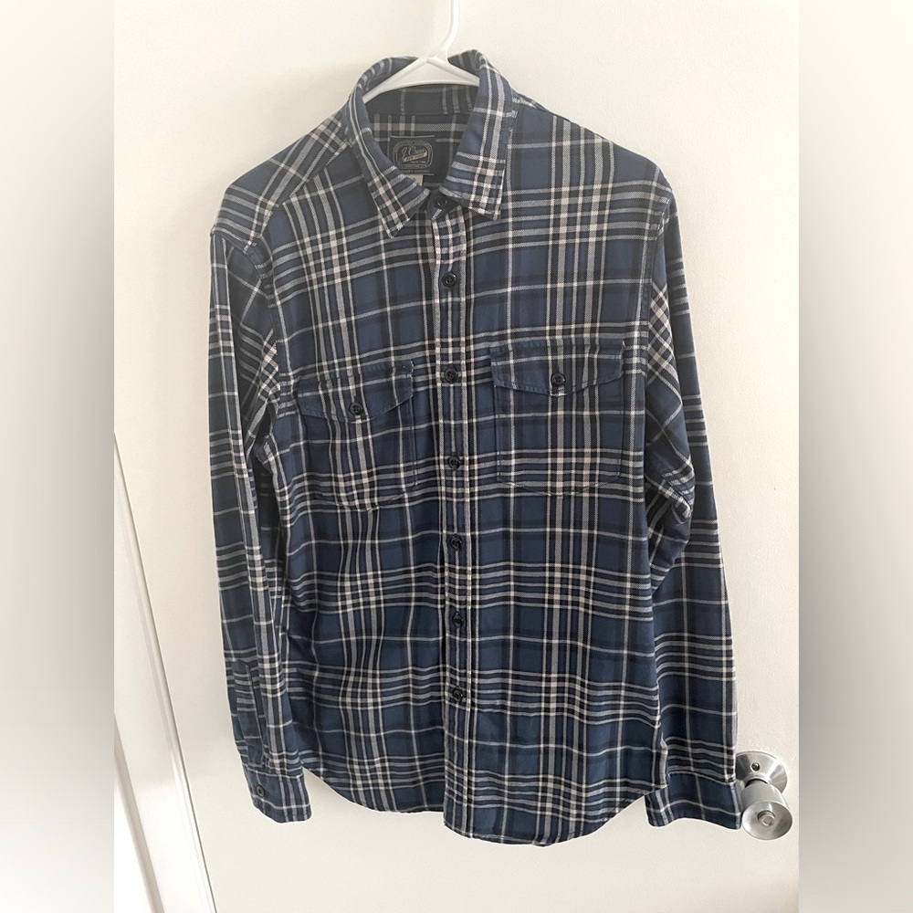 J. crew man light flannel shirt